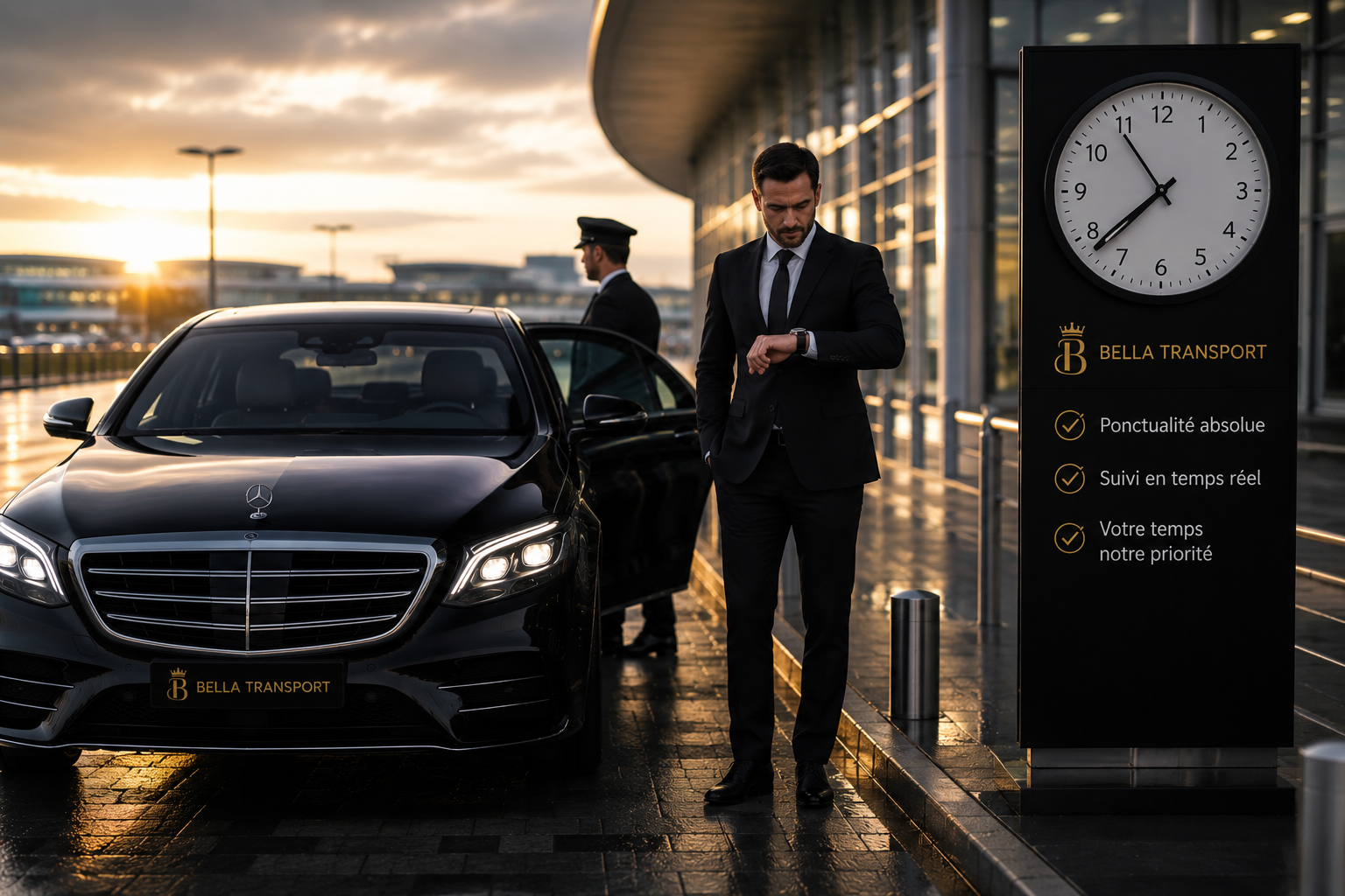 Ponctualité chauffeur privé Transfert Provence Marseille région Provence - Chauffeur privé Gare Aix-en-Provence TGV alternative au taxi Gare Aix-en-Provence TGV